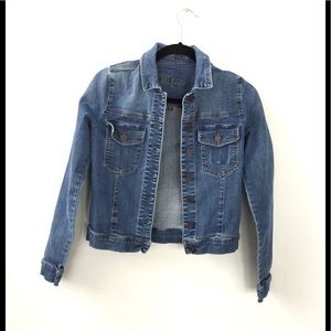 Kut from the Kloth Classic Blue Denim Jean Jacket